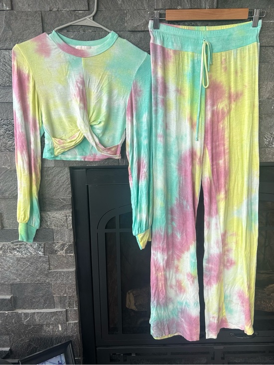 Beach Riot Pants - Beach Riot Tie-Dye Lounge Set